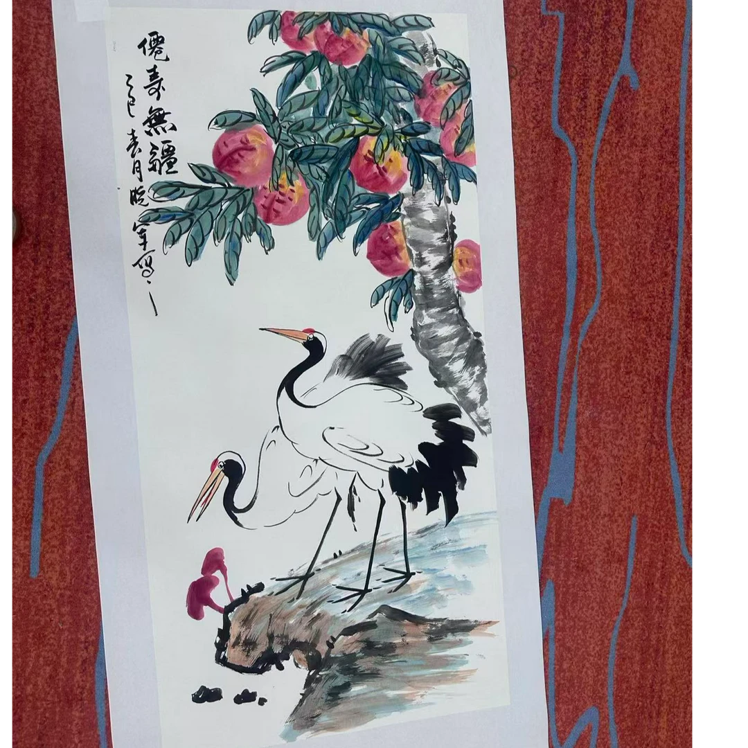 橱窗展示/艺品文化展厅/崔晓军老师/宣纸国画 /纯手绘