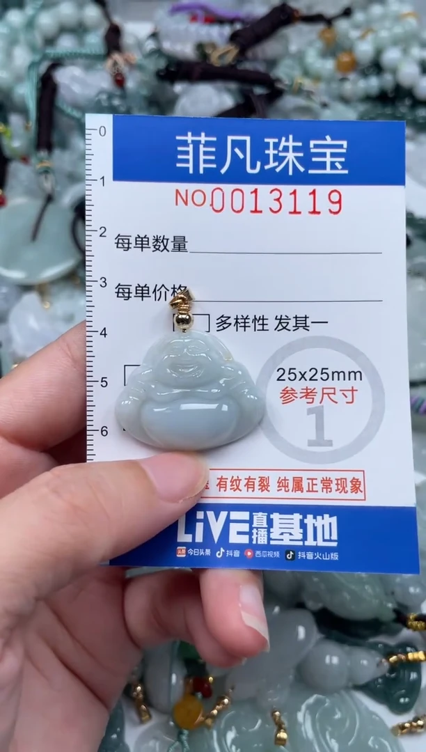 颈饰未镶嵌翡翠13119