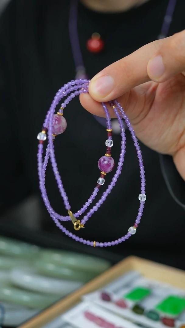 【闪购商品】水晶颈饰未镶嵌9号-项链/GG/1