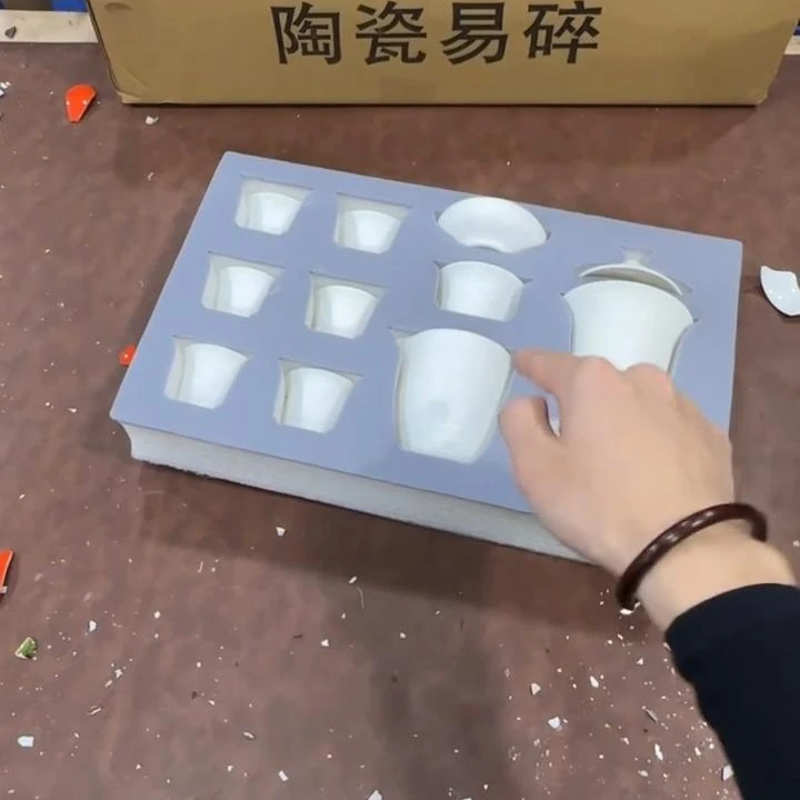 【闪购商品】清明上河图素烧茶具套装(无礼盒)