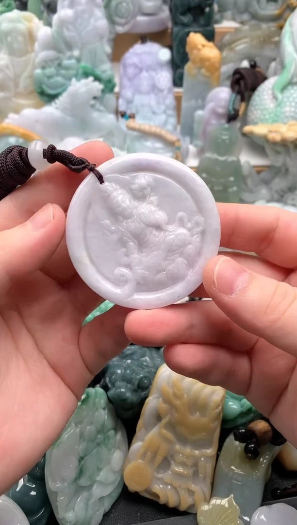 吊坠(不含链)未镶嵌翡翠1