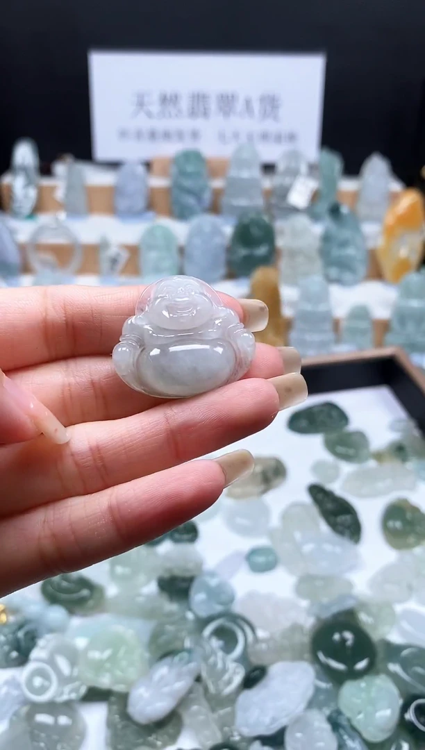 翡翠未镶嵌吊坠(不含链)82佛公