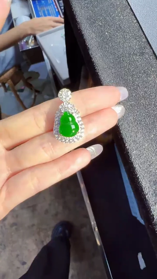 定制翡翠未镶嵌葫芦商品多样性发货1