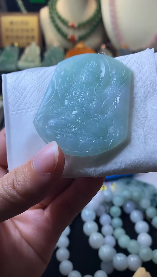 未镶嵌定制翡翠陕****王毛货不退不换多样性发一