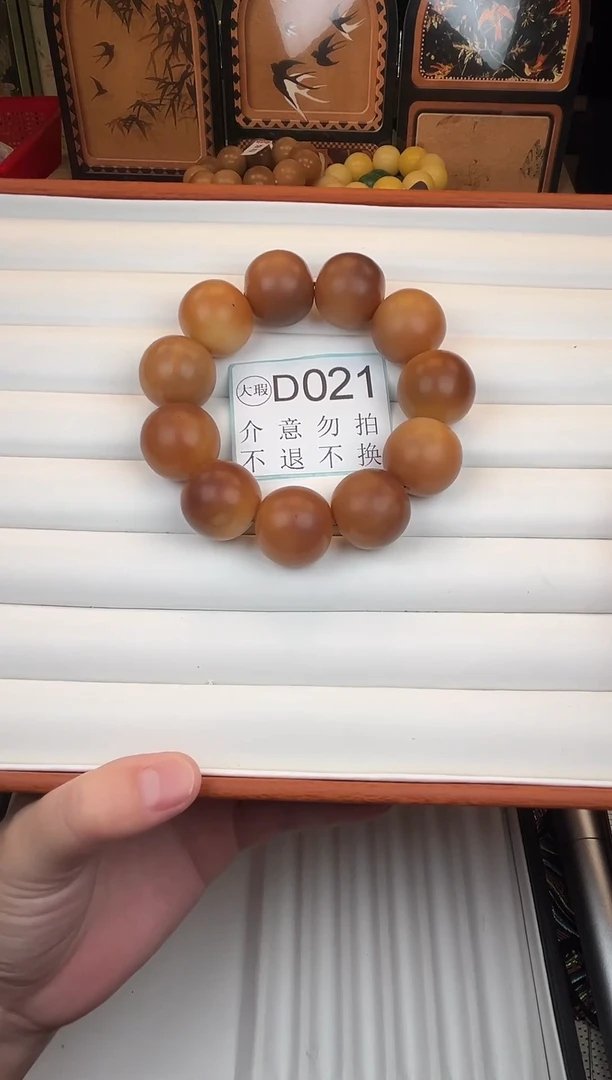吊坠菩提根/象牙果24大瑕11颗D021