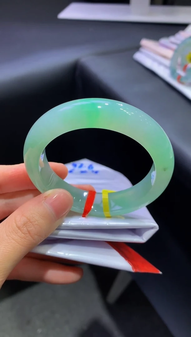 未镶嵌手镯翡翠 X70-52圈口