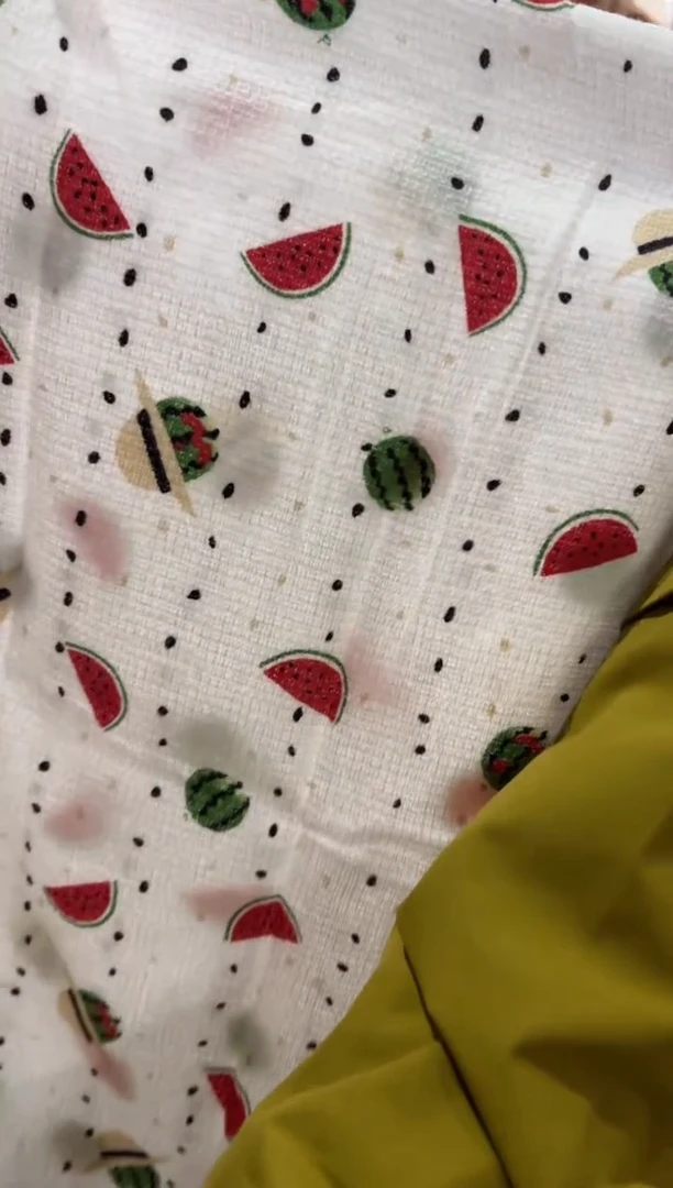 玻璃纸毛巾33*100watermelon