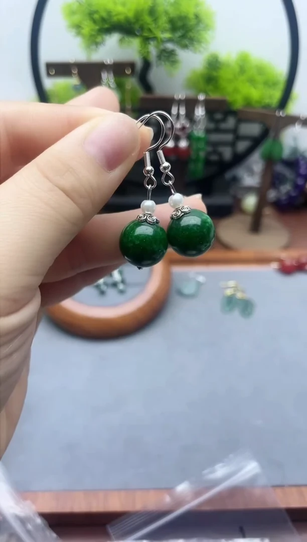 未镶嵌翡翠耳饰201000