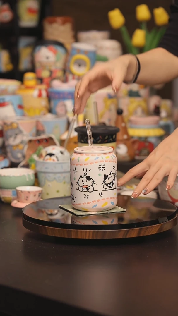 景德镇釉下彩绘设计师款式陶瓷