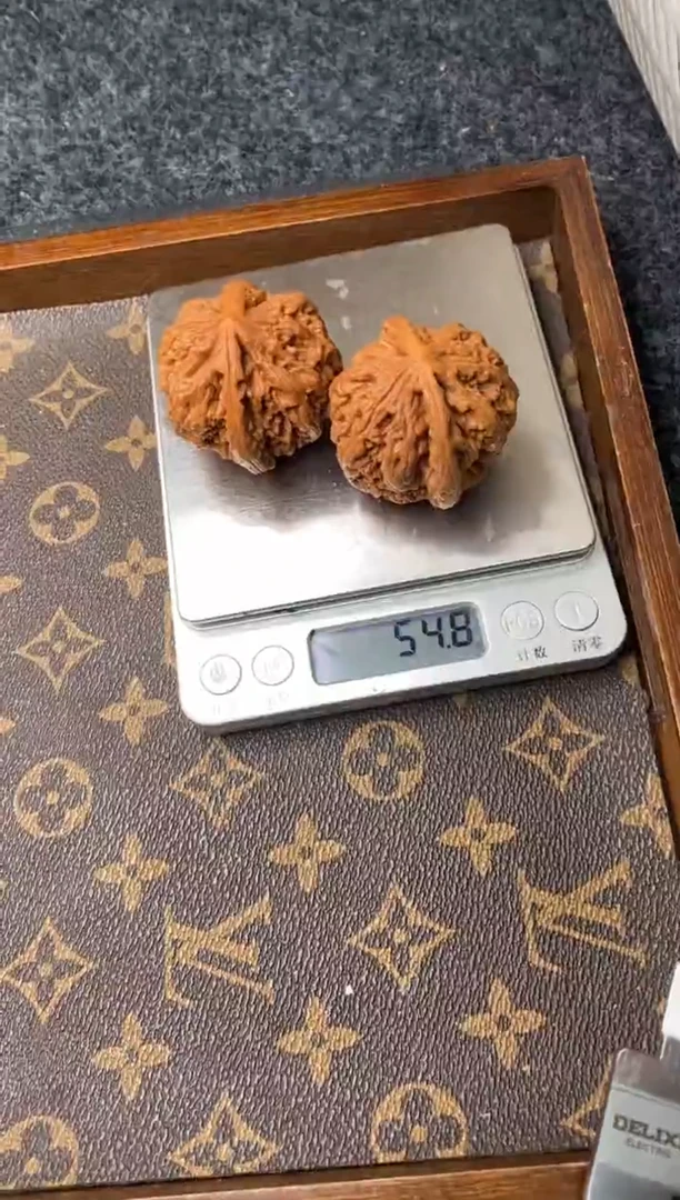 把件文玩核桃B64号44尺粗筋