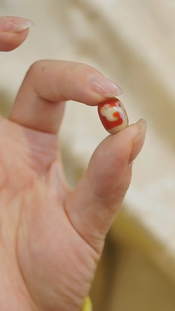 玛瑙/玉髓单珠未镶嵌多样性发其一 绿度度