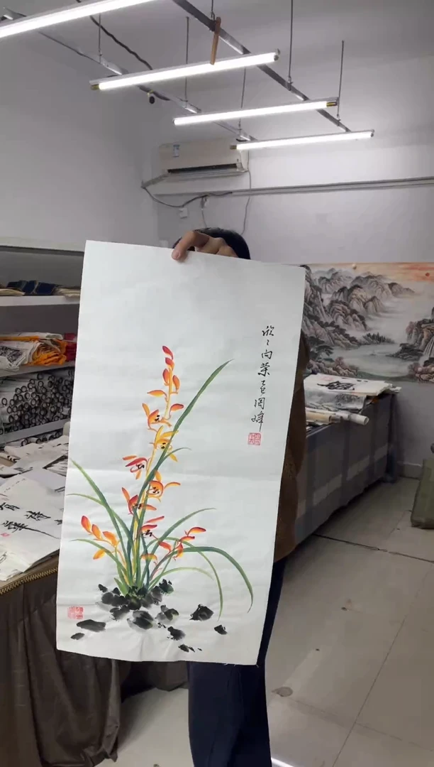 国画11.20国画手绘作品无边框