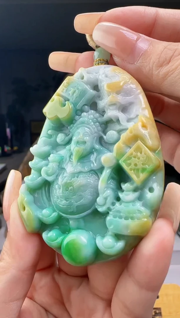 吊坠(不含链)未镶嵌翡翠YL@@960Q3J21277