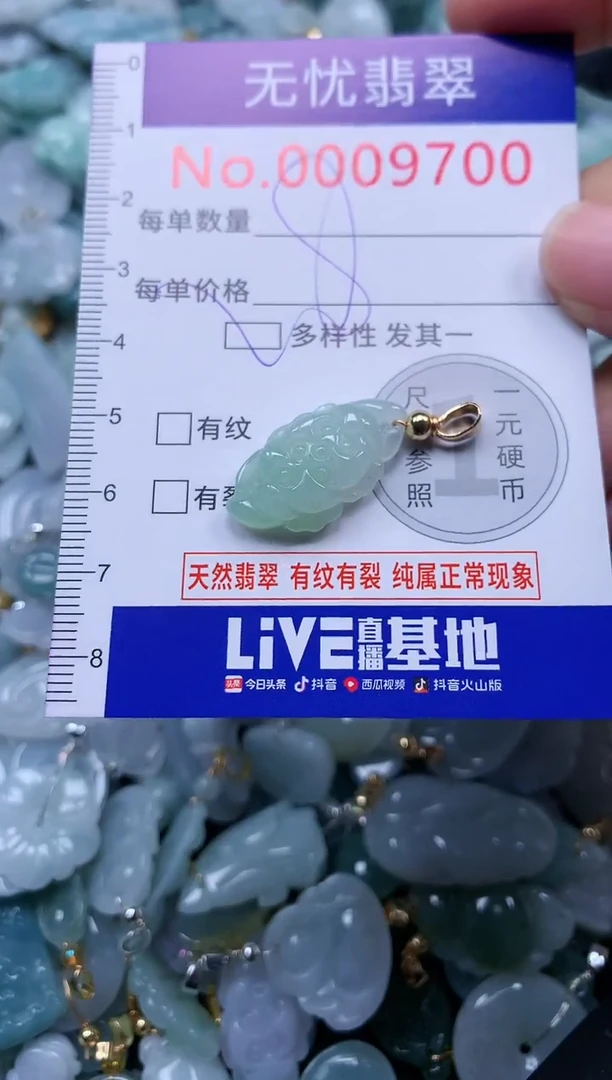 颈饰未镶嵌翡翠9700