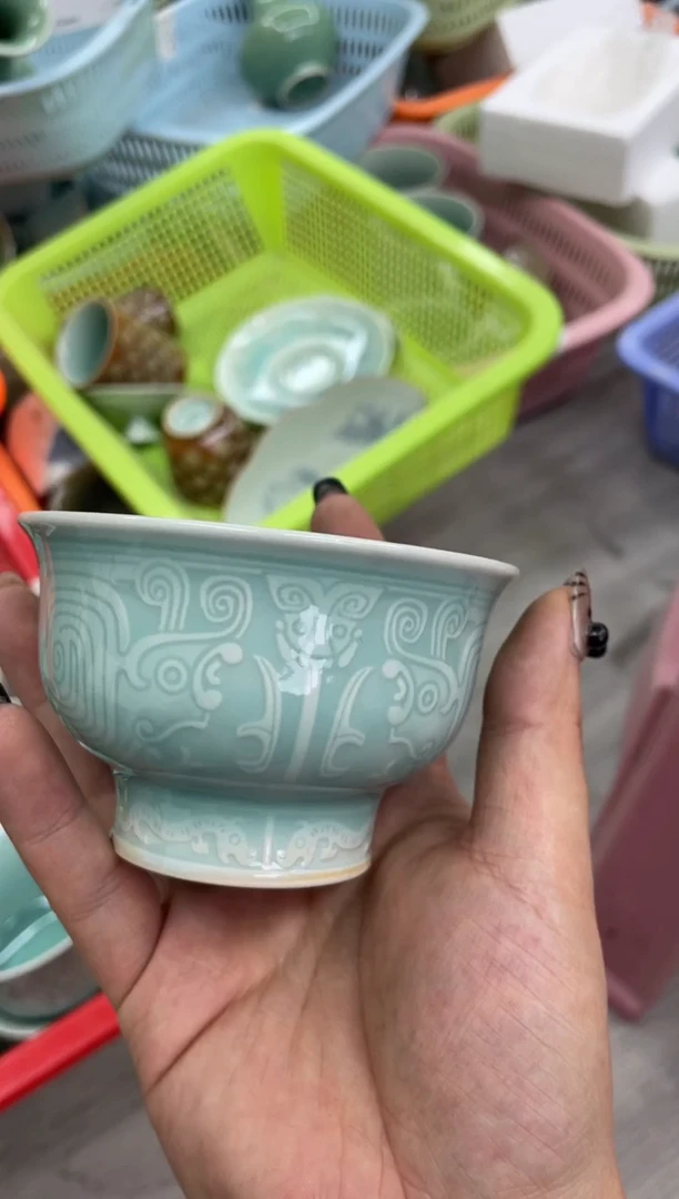 全手特价福利 微瑕 慧仙青瓷