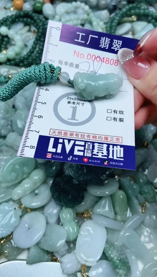 【闪购商品】翡翠吊坠(不含链)未镶嵌翡翠