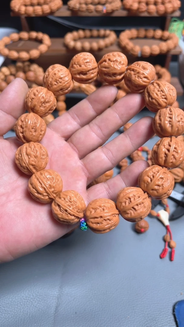 【闪购商品】文玩核桃吊坠文玩手串