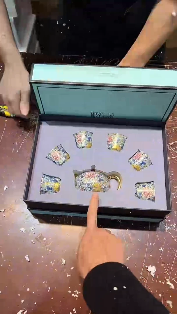 【闪购商品】清货搏赢甄选陶瓷茶具链接