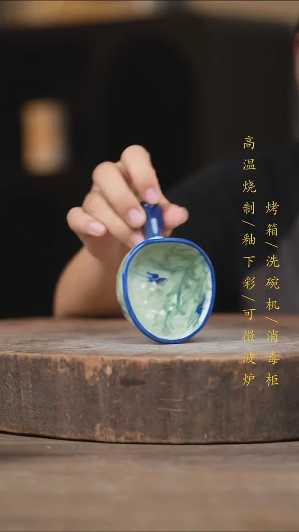 瓷片景德镇高温釉下彩（食品级）