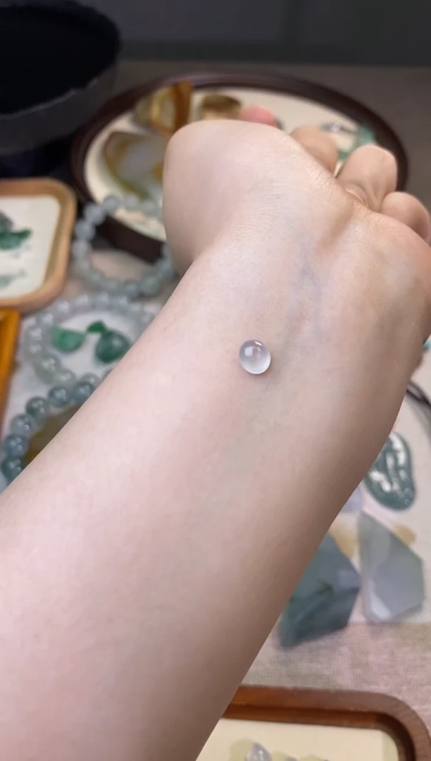 定制翡翠未镶嵌高冰戒面