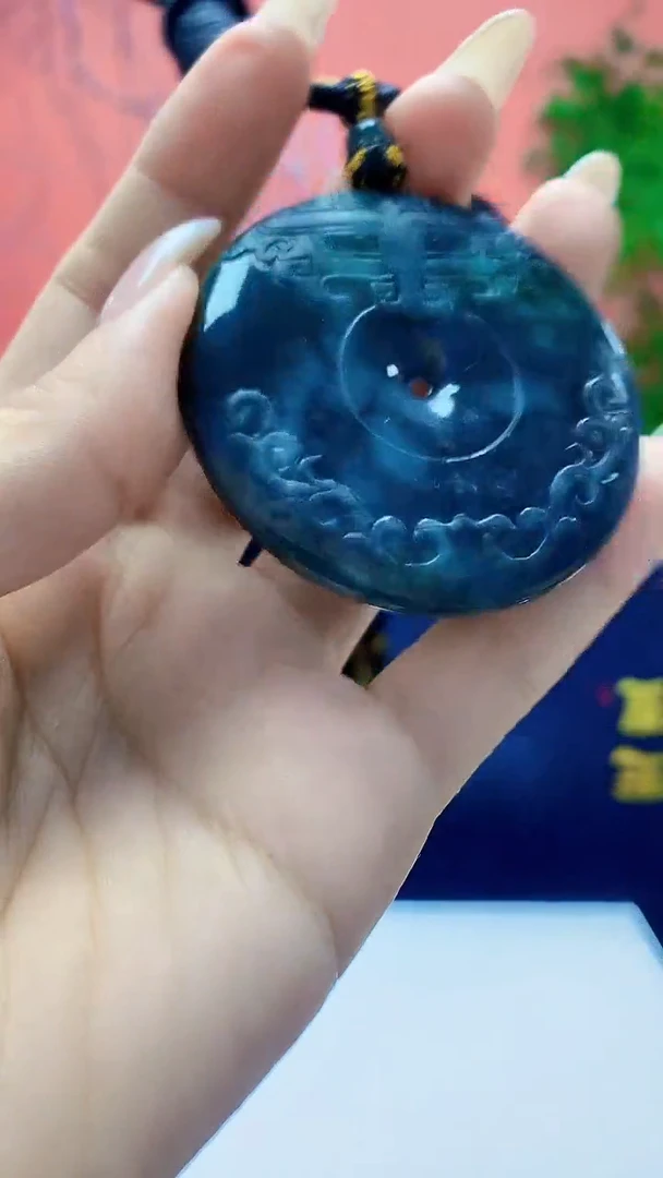 未镶嵌定制翡翠5060ty-毛货挂件159