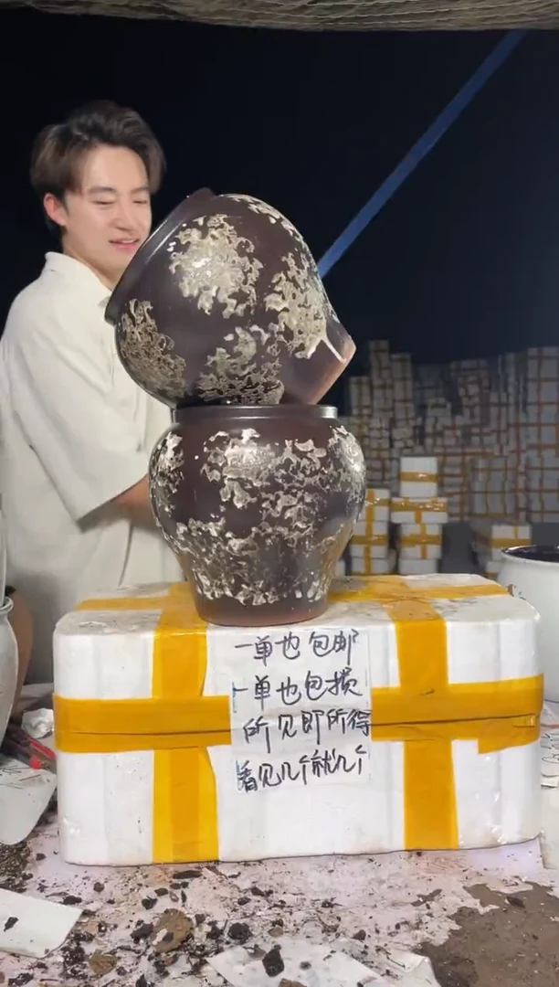 紫砂花盆紫砂花盆宜兴紫砂粗陶花盆16*21