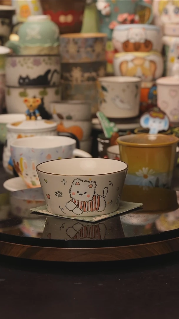 景德镇釉下彩绘设计师款式陶瓷