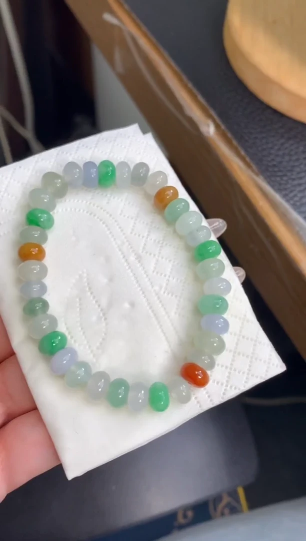 未镶嵌定制翡翠手串