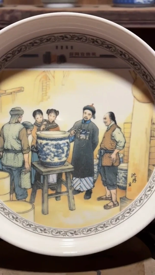 摆件瓷AD31景德镇陶瓷摆件