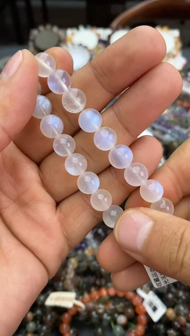 未镶嵌手链月光石手链