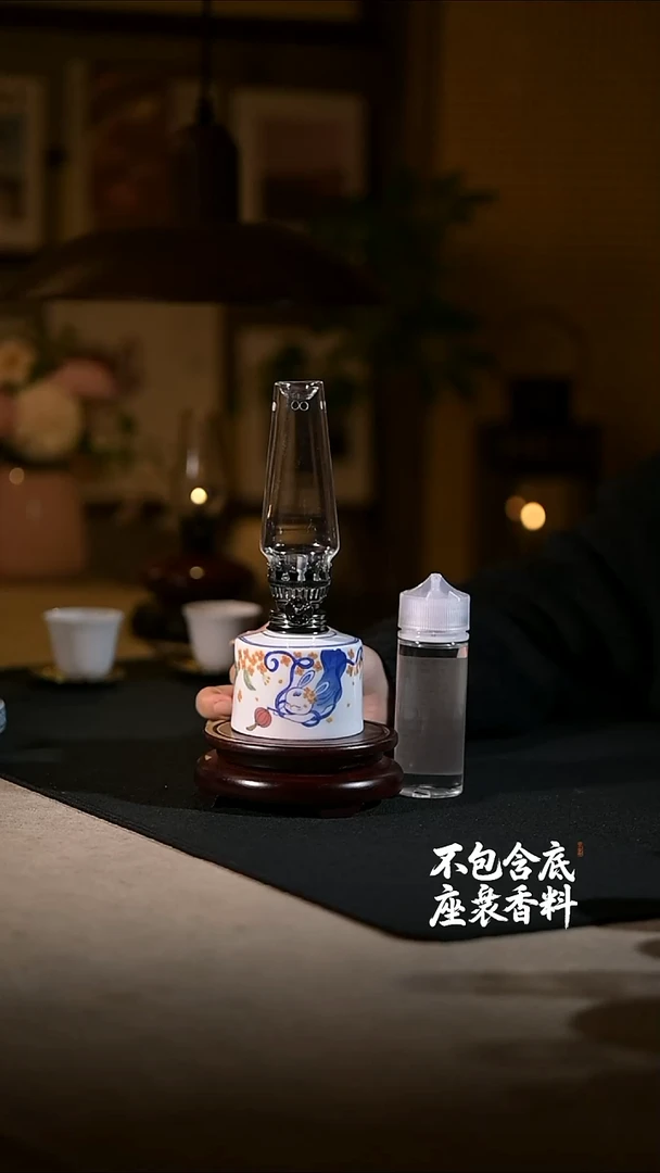 景德镇陶瓷香薰灯摆件