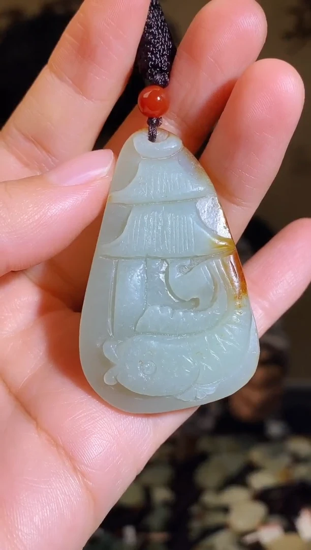 颈饰未镶嵌和田玉1