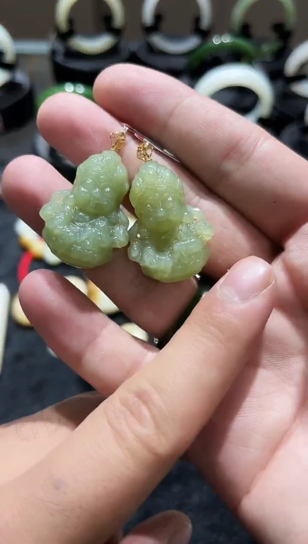 颈饰未镶嵌和田玉小艾多样性发货拍一发一