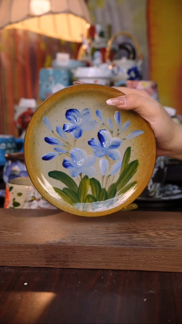 摆件陶泥垚手作 景德镇手工手绘陶瓷器物