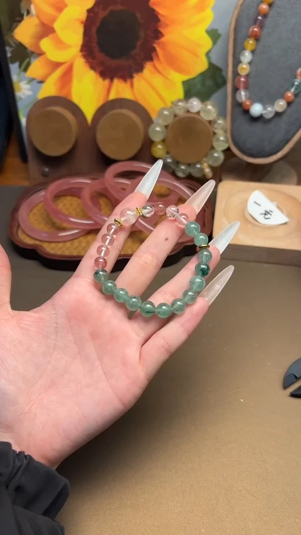 未镶嵌手链水晶1