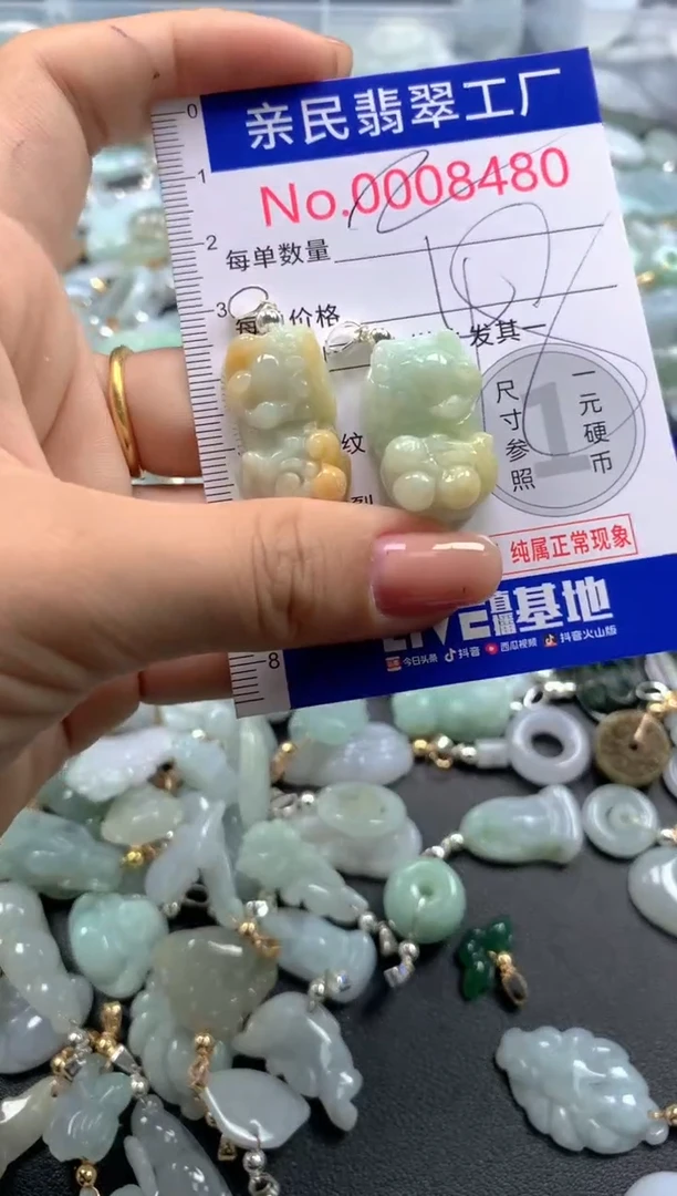 颈饰未镶嵌翡翠8480