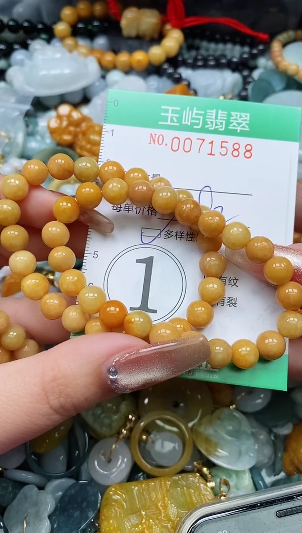 【闪购商品】翡翠颈饰未镶嵌闪购0071588多样性发其一