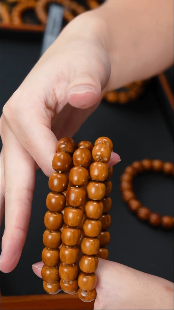 紫金鼠手串油核老型12+