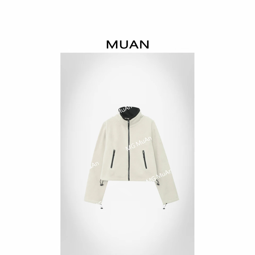 木岸MUAN：《小先锋外套》“先锋系列”定制卫衣拉链外套上衣女JD-828