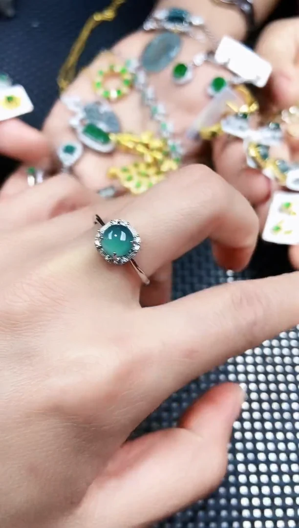 【闪购商品】翡翠戒指未镶嵌111111111