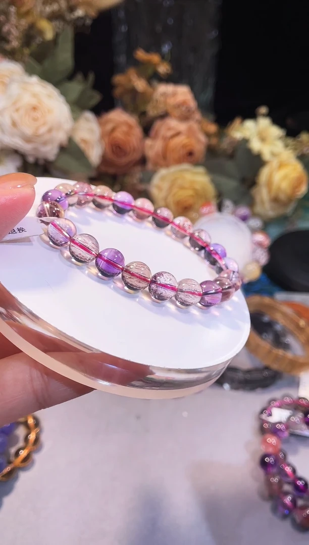 未镶嵌手链水晶-仙女超七9m+