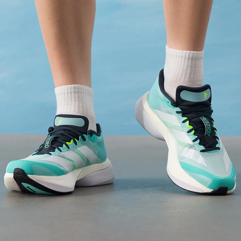 阿迪达斯竞速跑步鞋男鞋2025新款Adizero Boston缓震运动鞋JS4945