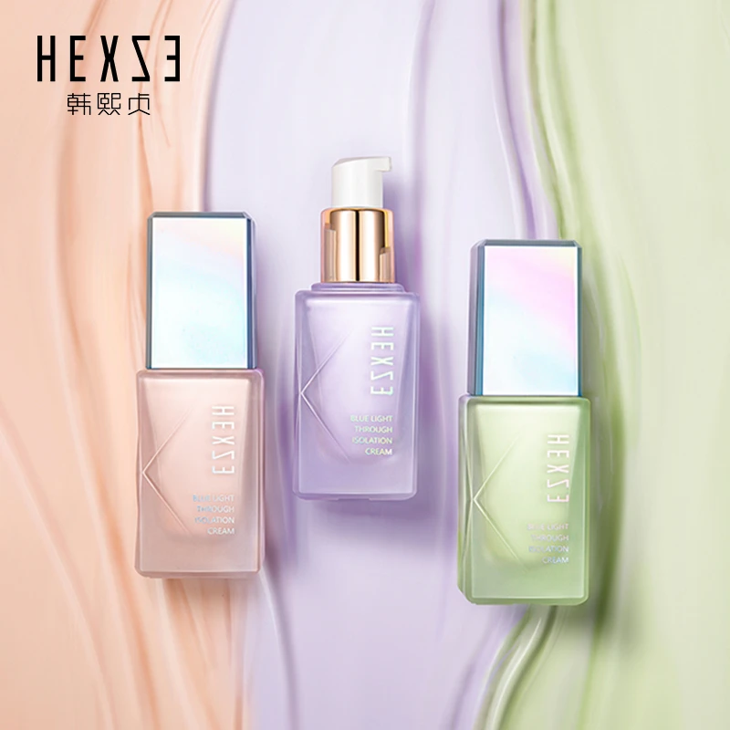 韩熙贞柔光沁润隔离霜保湿三色学生提亮肤柔光妆前乳打底三合一