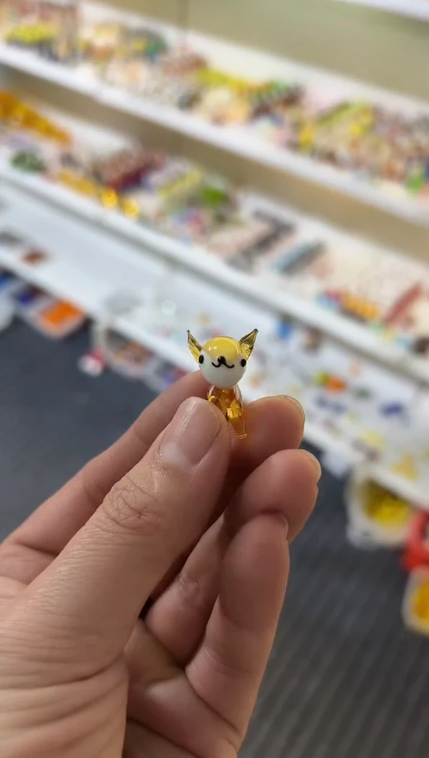 手工艺品琉璃果**?小鹿