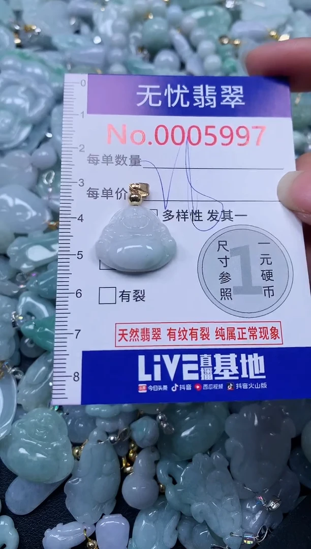 颈饰未镶嵌翡翠5997