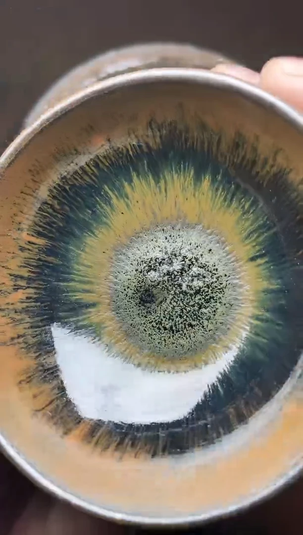 【闪购商品】茶盏59叶紫建盏叶紫