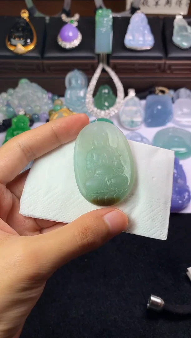 未镶嵌定制翡翠S毛货不退不换