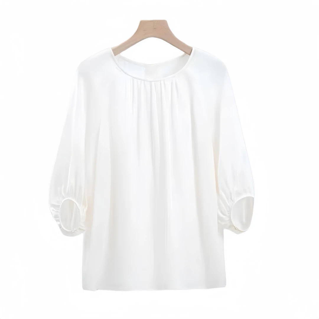 【YLANGENE】简约百搭真丝上衣87004ZJ