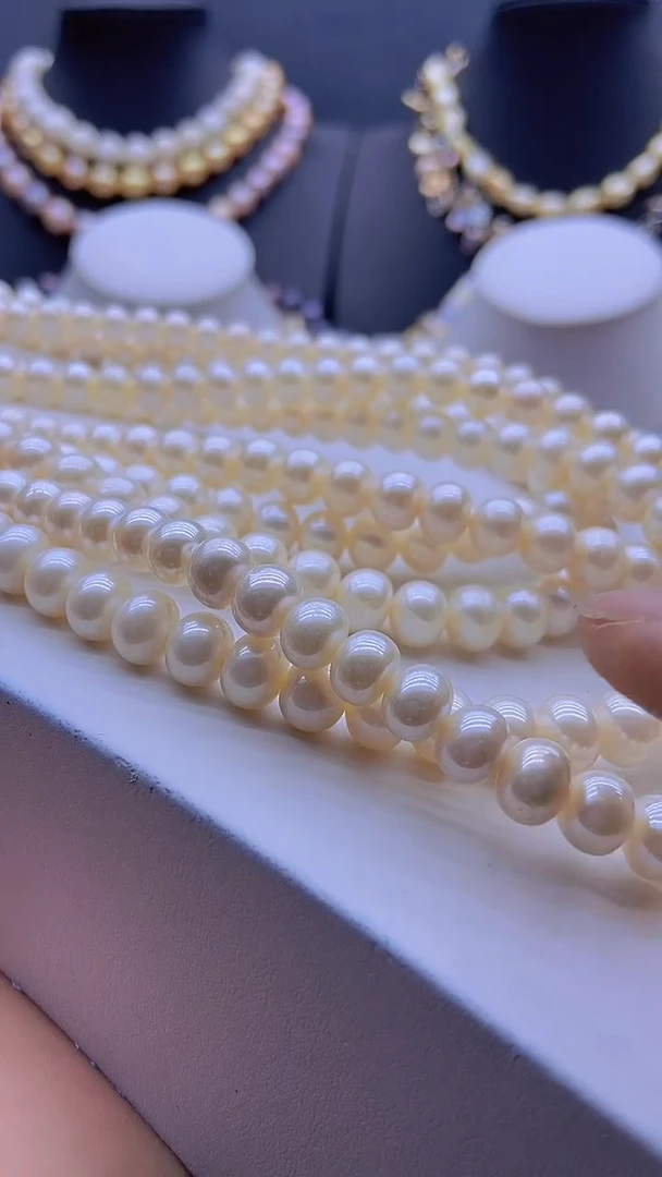 淡水珍珠未镶嵌颈饰1