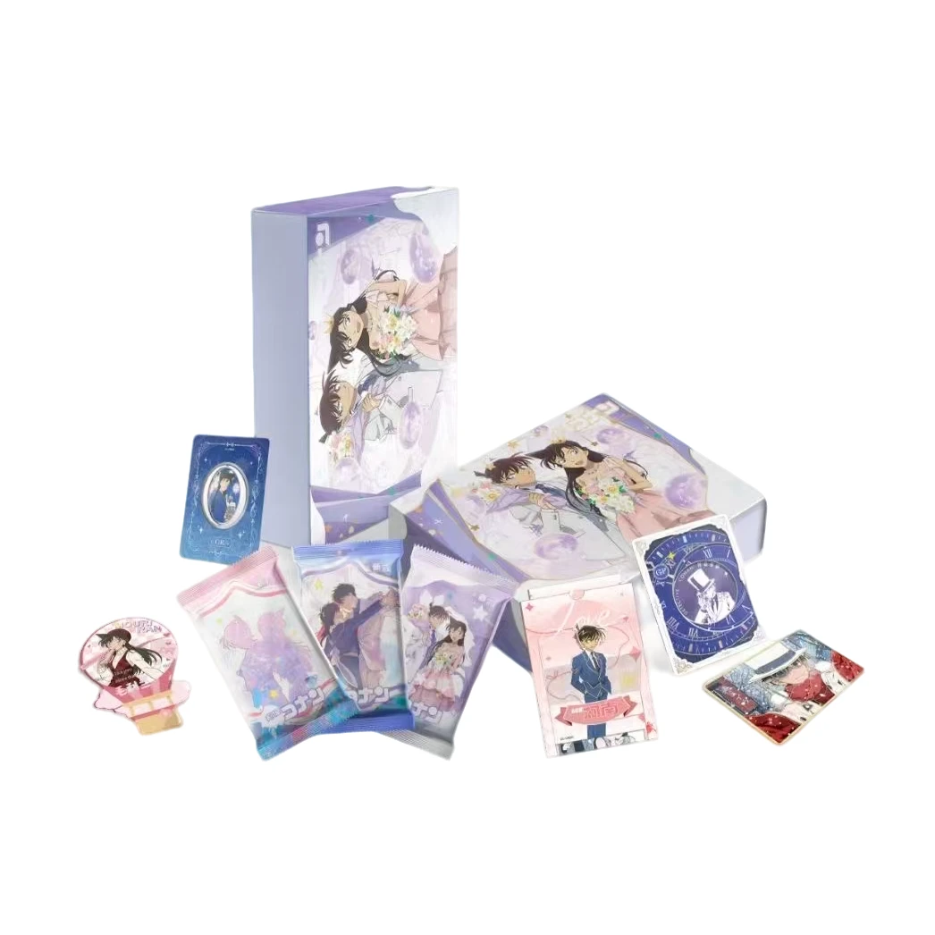 【吃吃】「新一卡社」名侦探柯南-世纪的告白 盲盒拆卡收藏卡牌